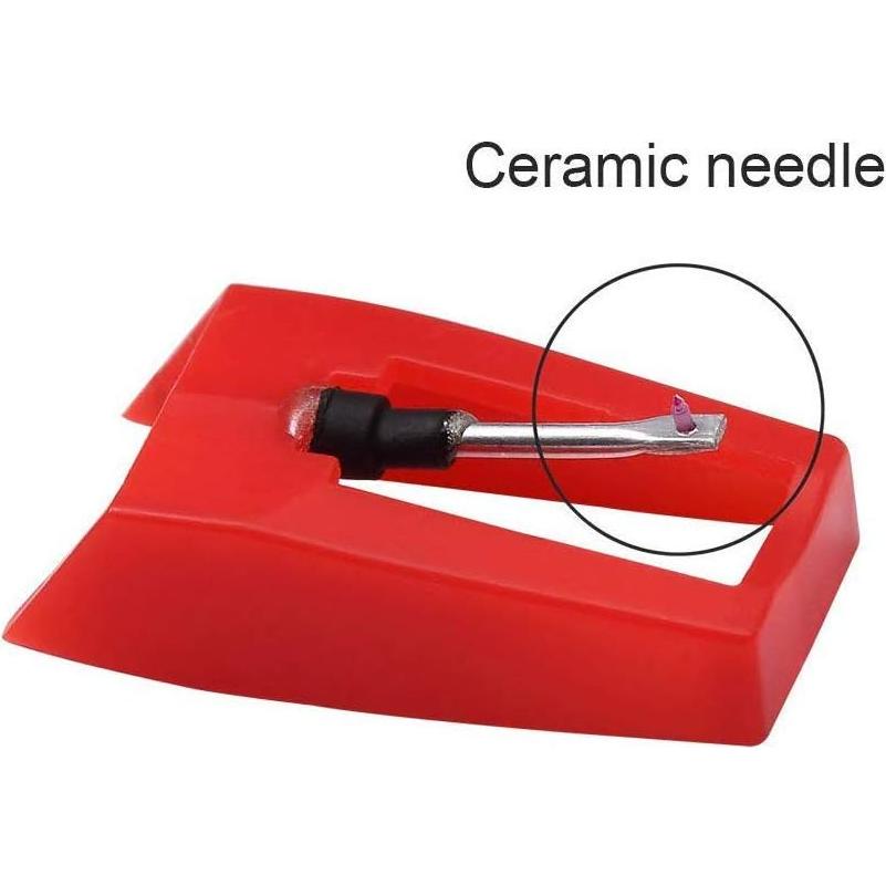 Aguja de Repuesto Universal Ywhomal para Tocadiscos LP - 5 Piezas