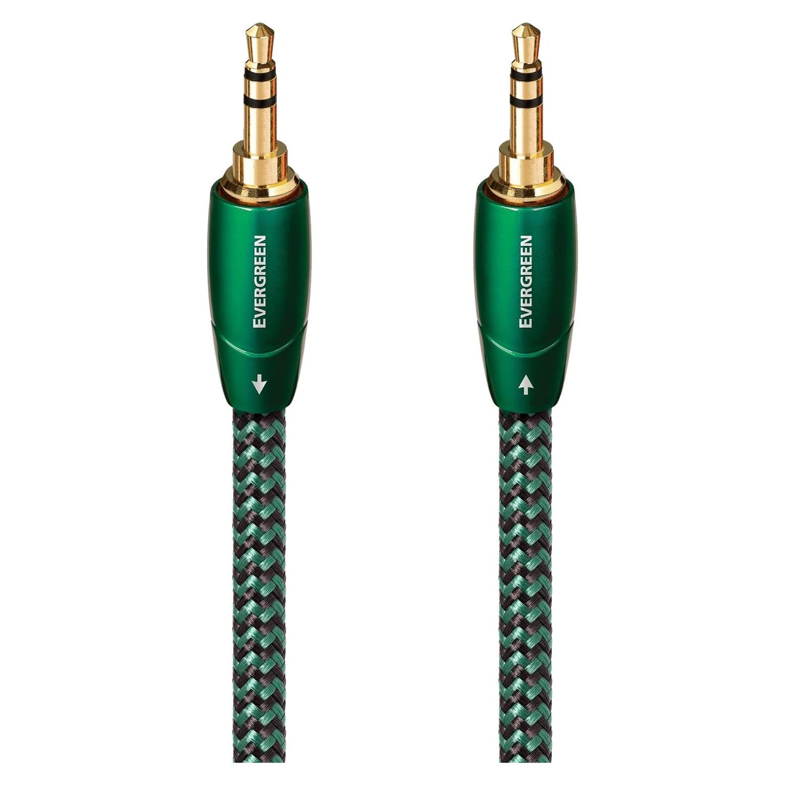 Cable Auxiliar AudioQuest Evergreen 1.5m Macho a Macho Estéreo