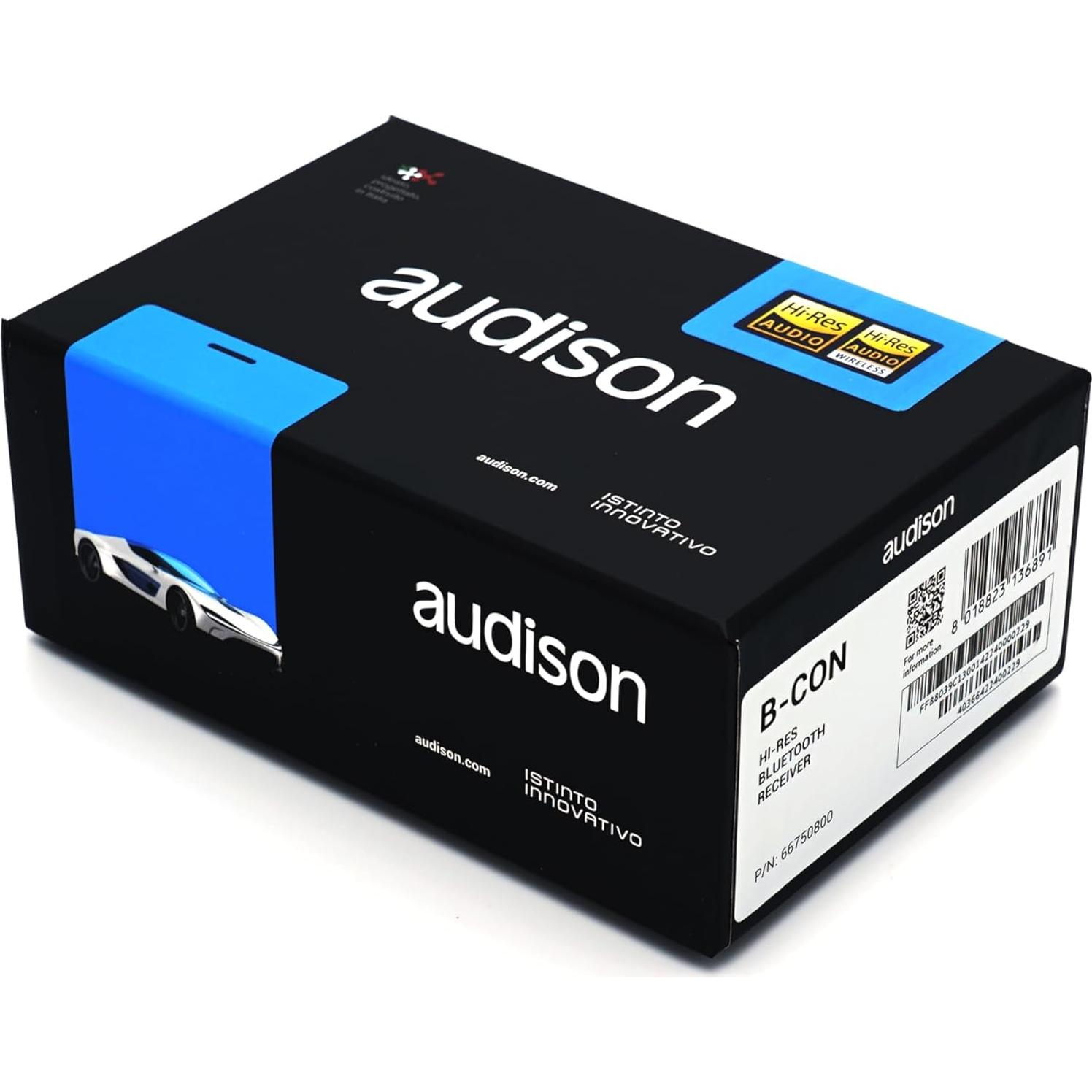 Receptor Bluetooth 5.0 Audison B-CON Hi-Res Automotriz
