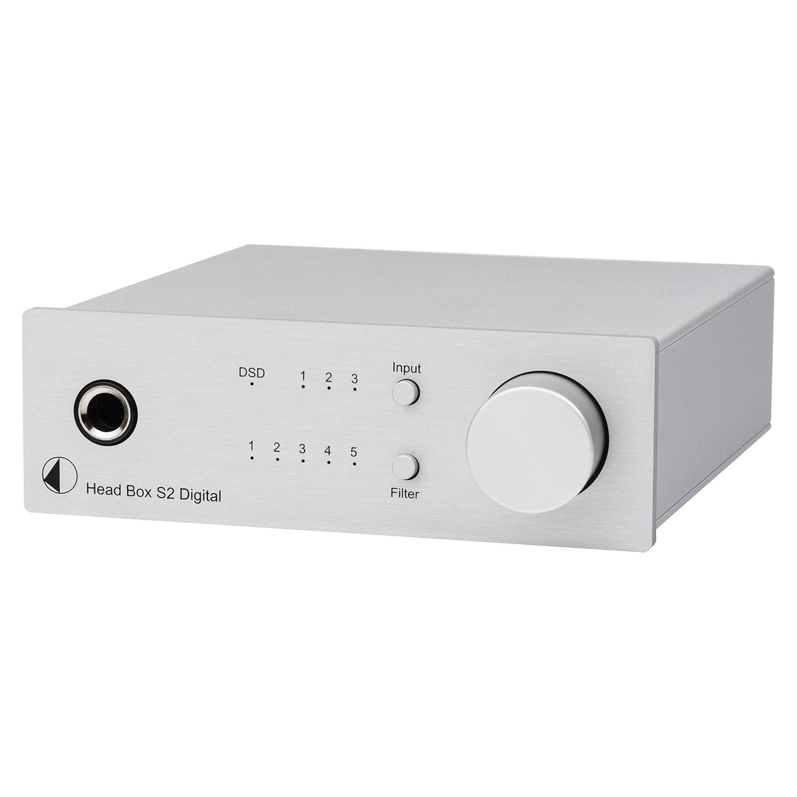 Amplificador de Auriculares Pro-Ject Head Box S2 Digital - Plata
