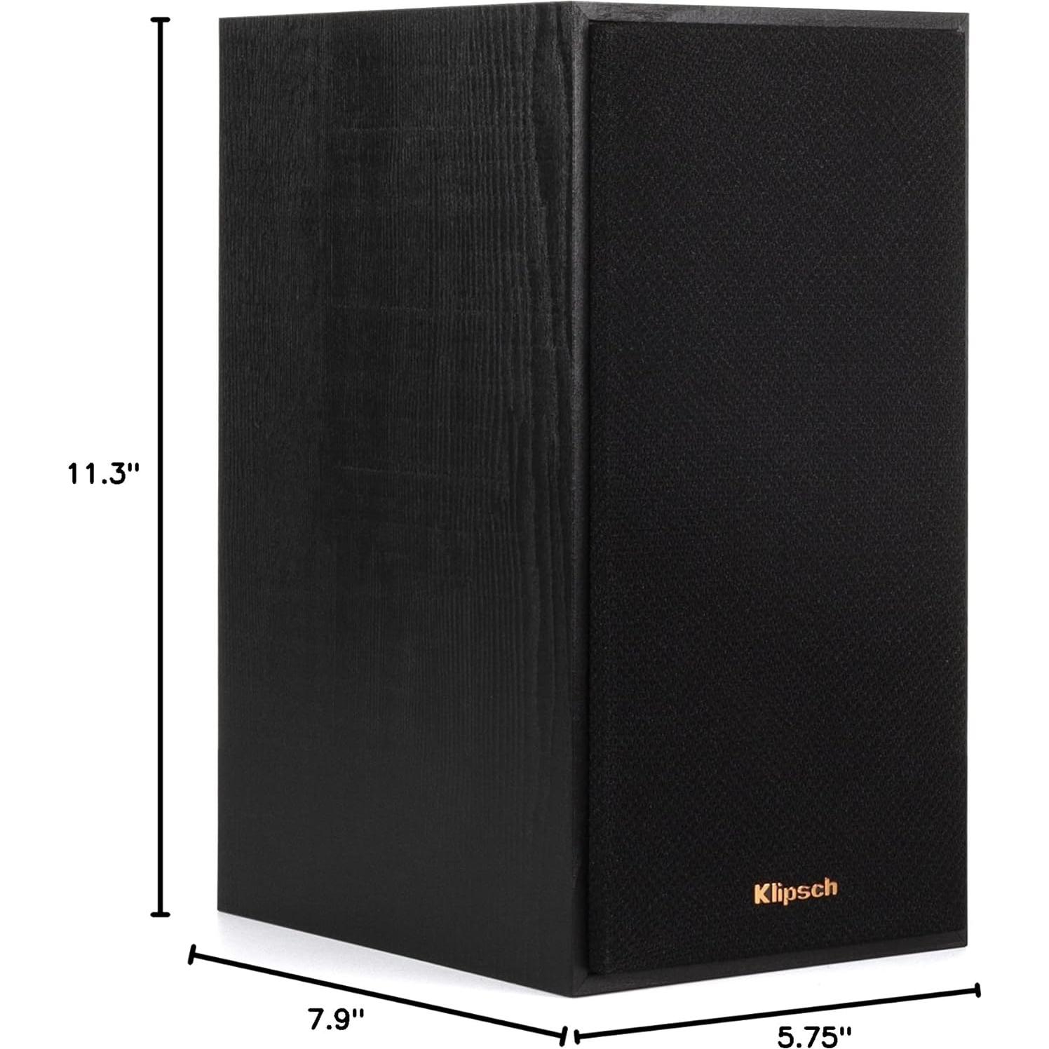 Altavoces de Estantería Klipsch R-41M, 2 vías, 3.2 kg, Negro