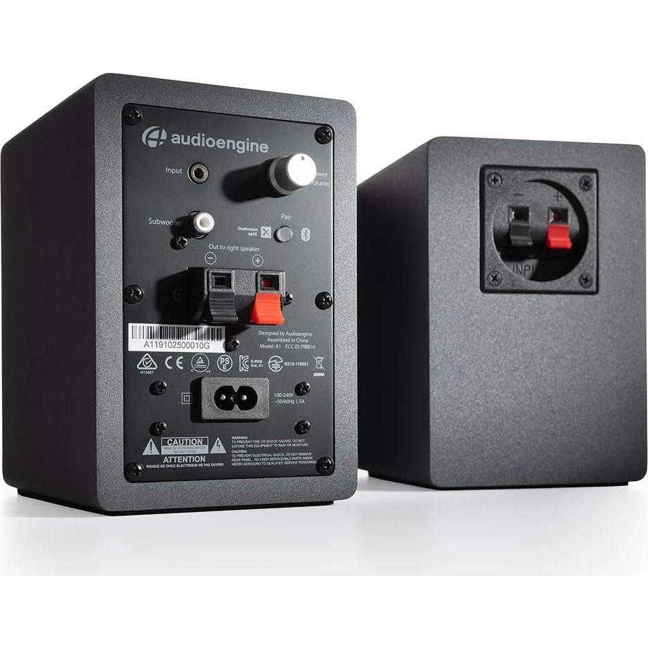 Altavoces Inalámbricos Audioengine A1 - 60W Bluetooth 30.48m