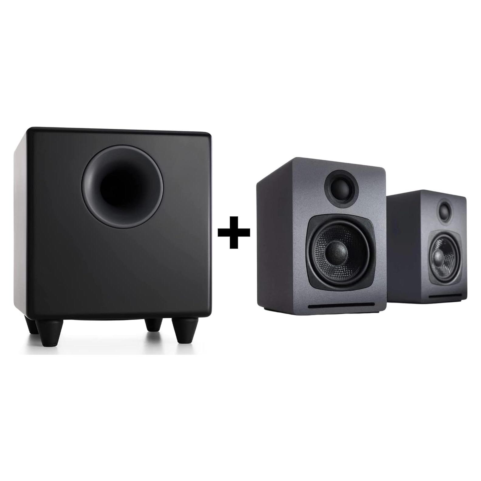 Altavoces Bluetooth Audioengine A1 60W con Subwoofer S8