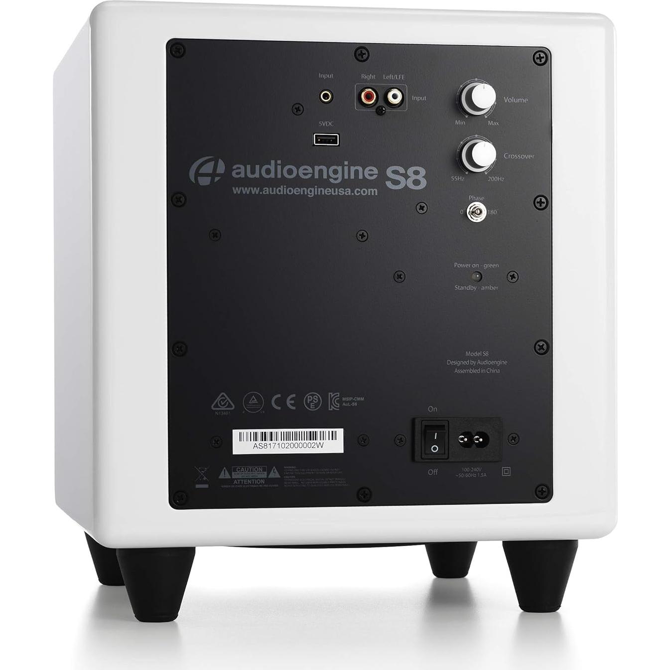 Altavoces de Estantería Audioengine HD5 Nogal 150W 2.1 Bluetooth