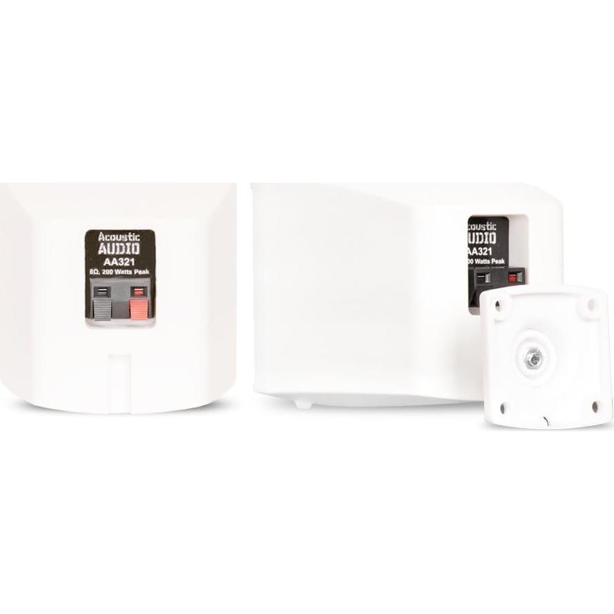 Altavoces Acústicos Goldwood AA321W Montables 400W Blancos