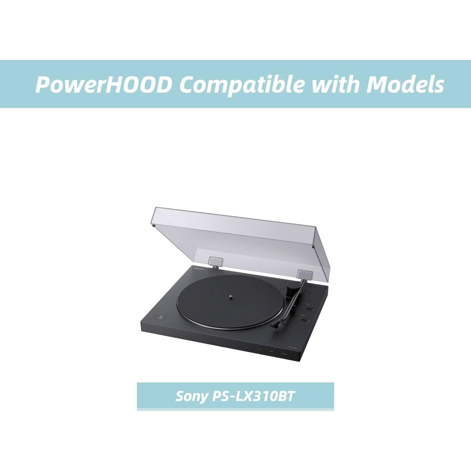 Adaptador 12V PowerHOOD para Giradiscos Sony PS-LX310BT