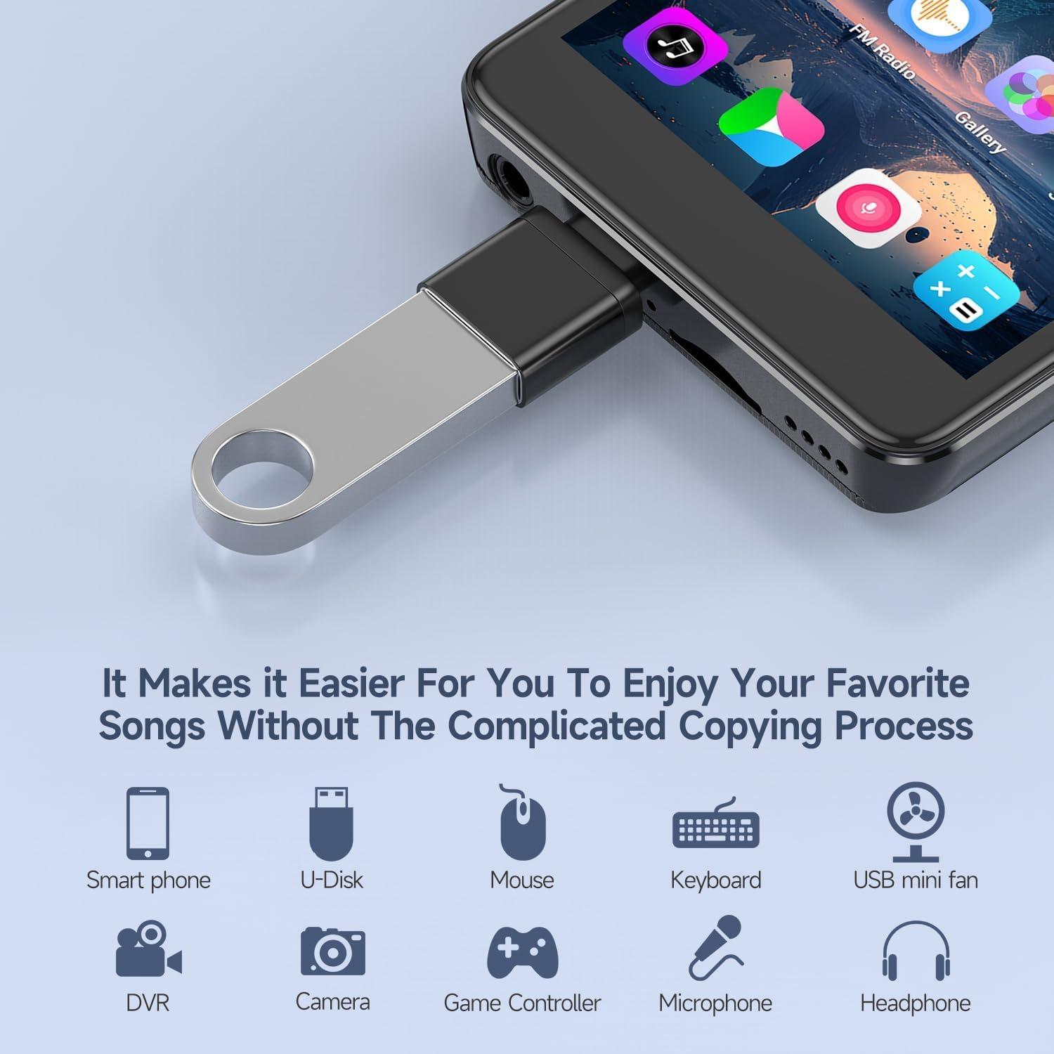 Reproductor MP3 Bluetooth KeenPlus 144GB Android 13 4"