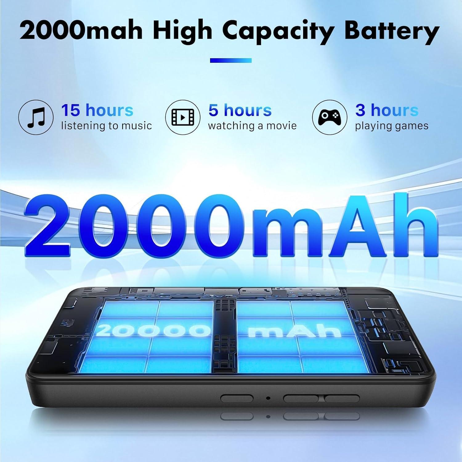 Reproductor MP3 Bluetooth KeenPlus 144GB Android 13 4"