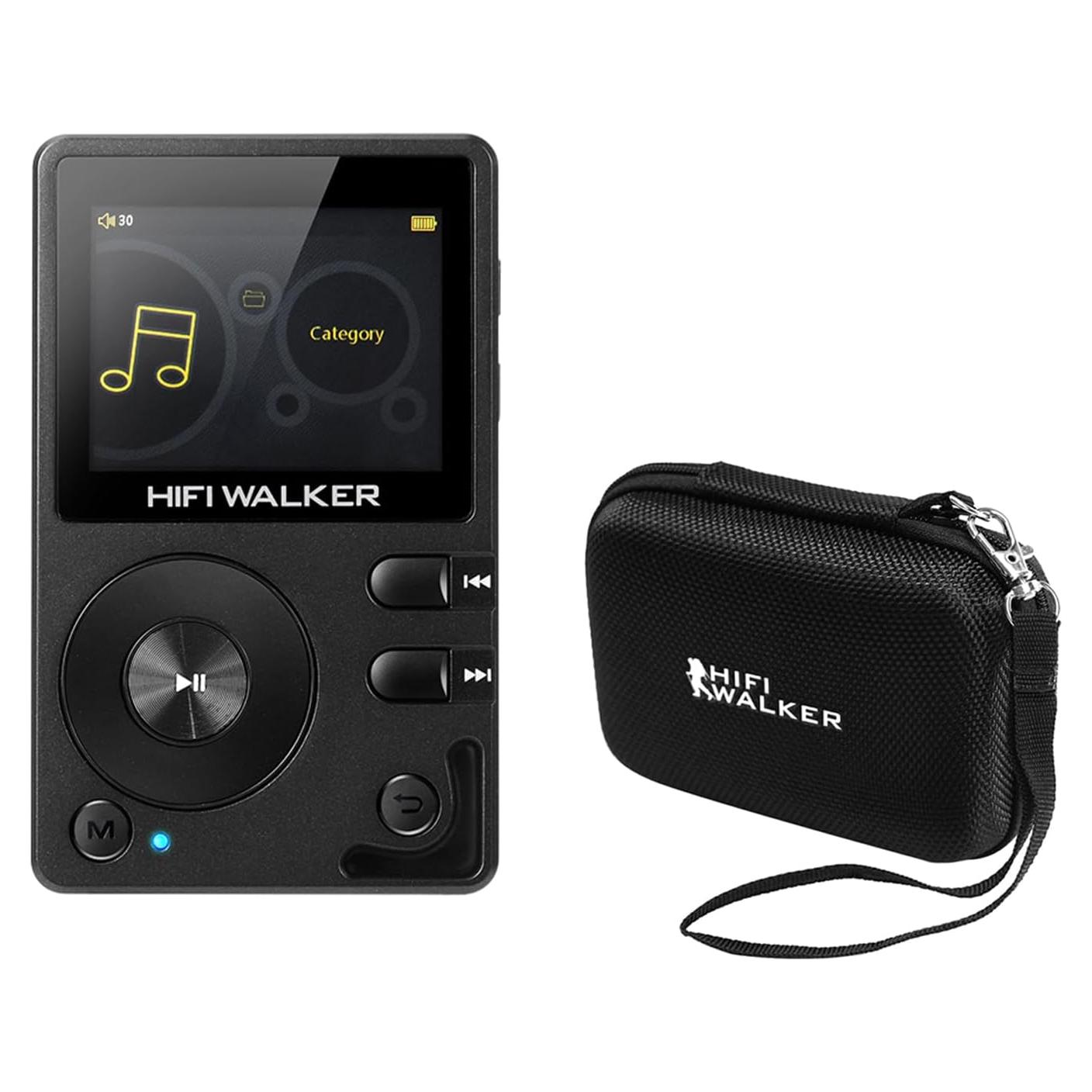Reproductor MP3 HiFi HIFI WALKER H2 con Bluetooth y estuche