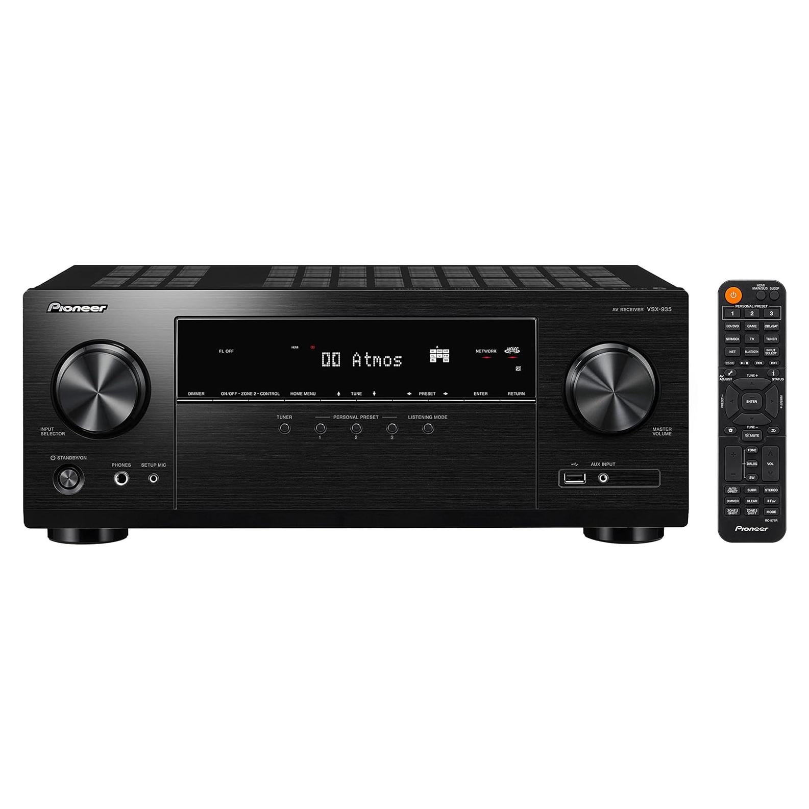 Receptor de Sonido Surround Pioneer VSX-935 7.2 Canales Dolby Atmos