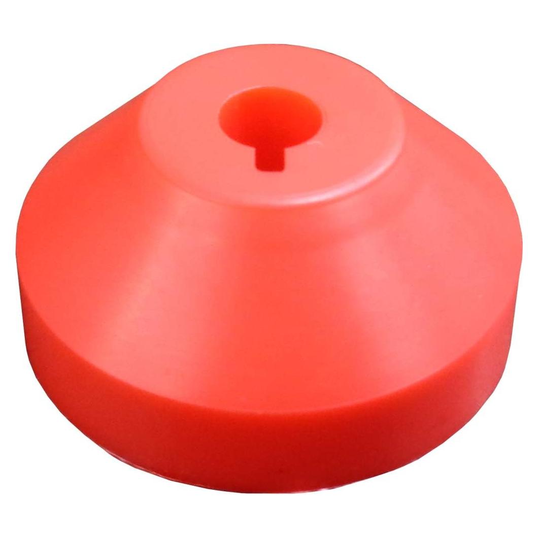 Adaptadores de Vinilo 7" Rojo para Tocadiscos 45 RPM - 1 Paquete