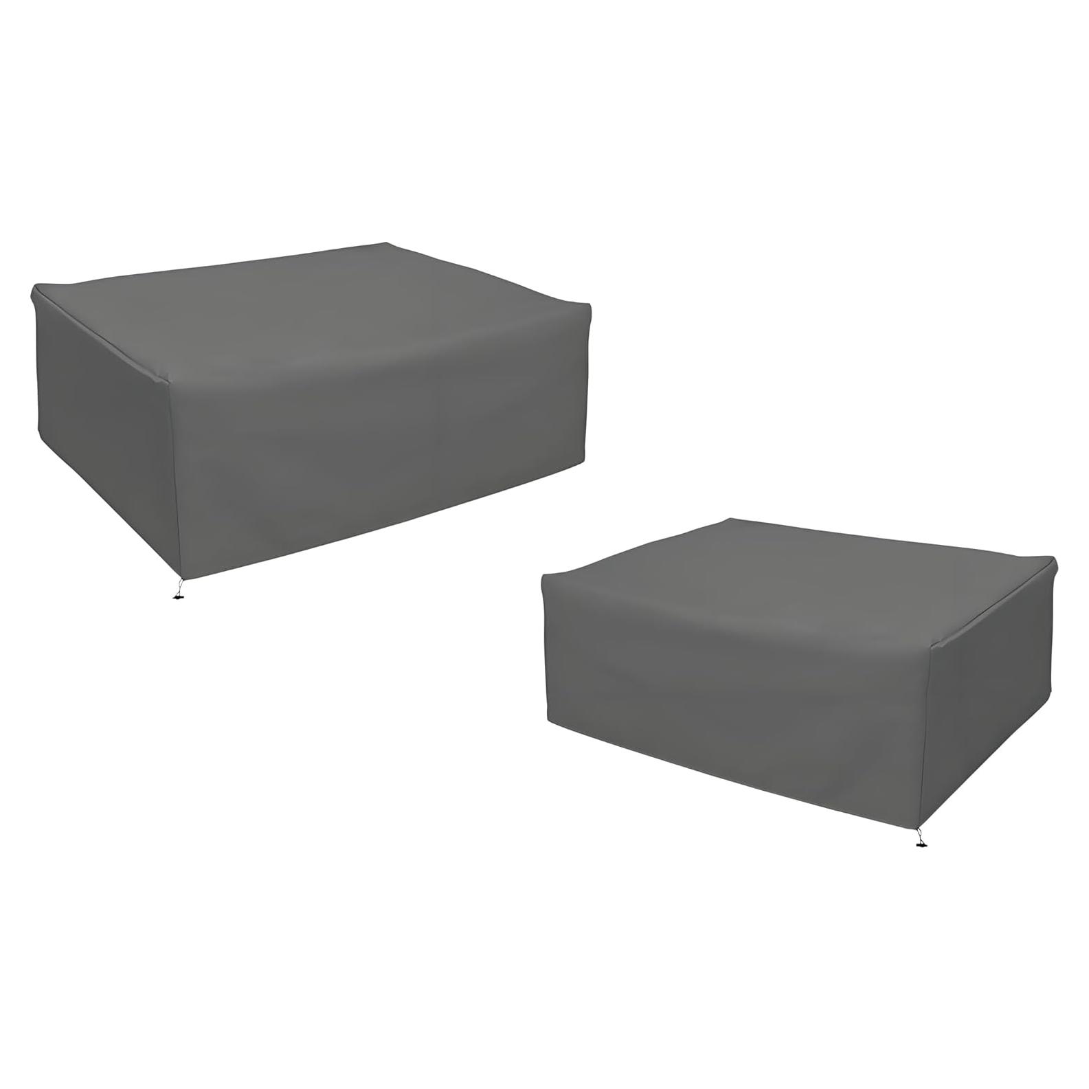 Cubierta de Polvo para Tocadiscos RuiHiSong 46.2x38.1cm Gris - Paquete de 2