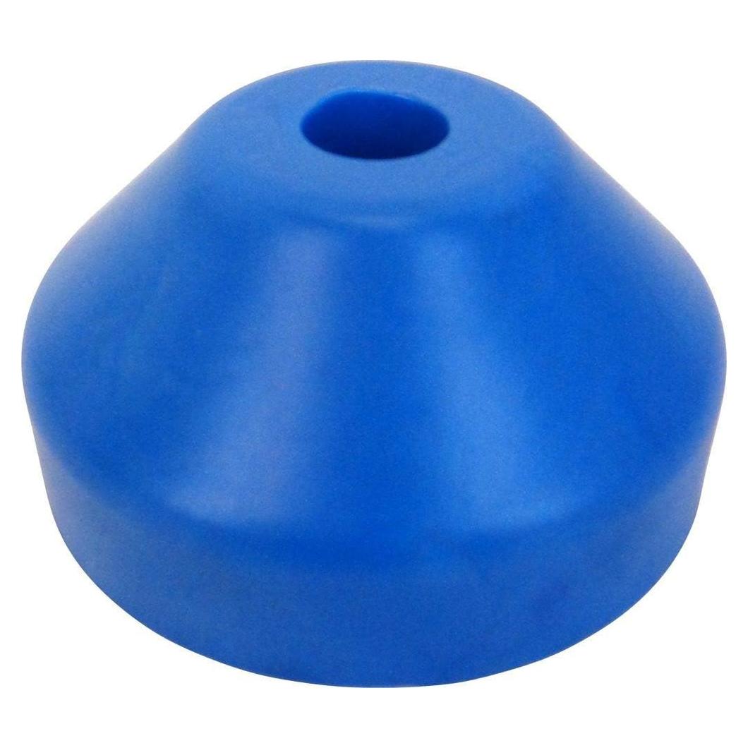 Adaptador de Vinilo Domo Plástico Rojo 7" 45 RPM