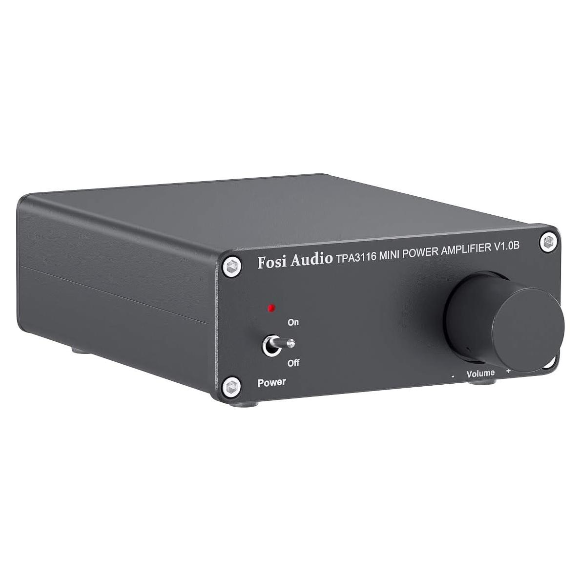 Amplificador Estéreo Fosi Audio V1.0B 100W 2 Canales Hi-Fi