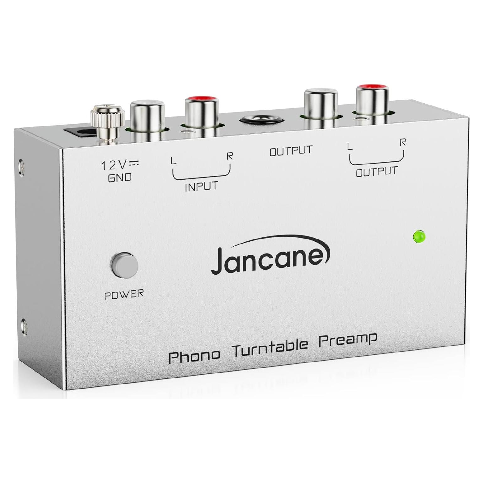 Preamplificador de Phono Jancane AU224 RCA 340g