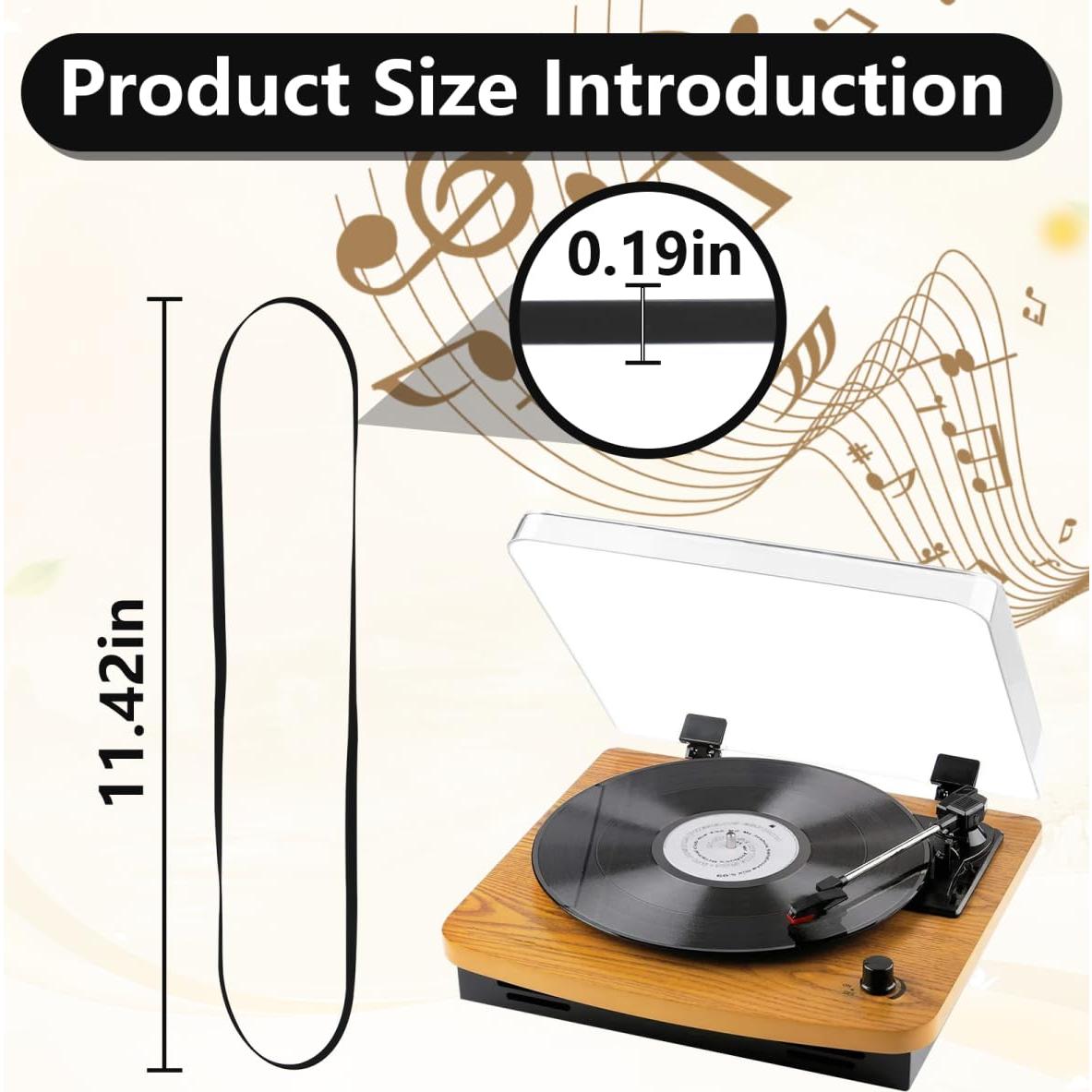 Correa de Reemplazo para Tocadiscos Audio-Technica 320x4mm