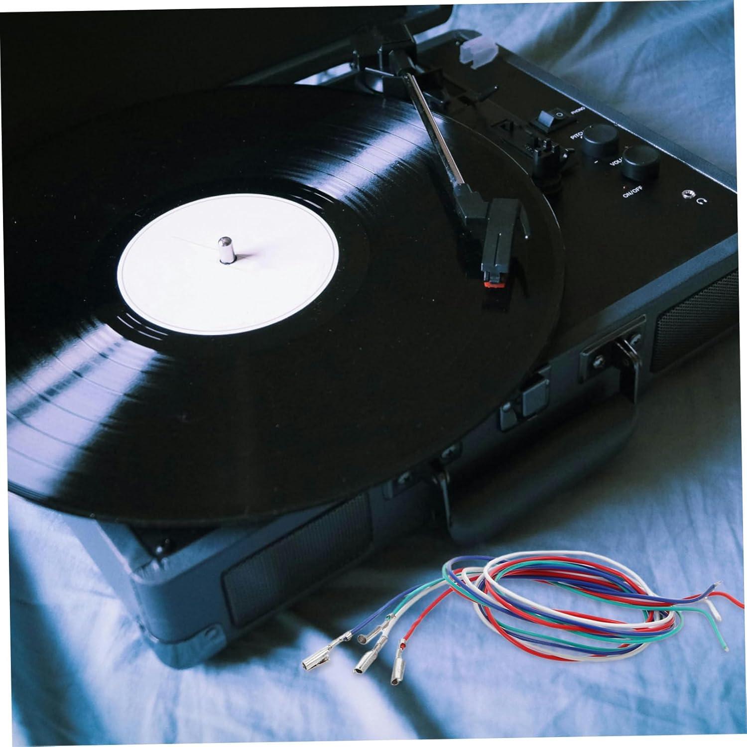 Kit de Cables de Reemplazo Estéreo VICASKY para Tocadiscos - 4 Piezas