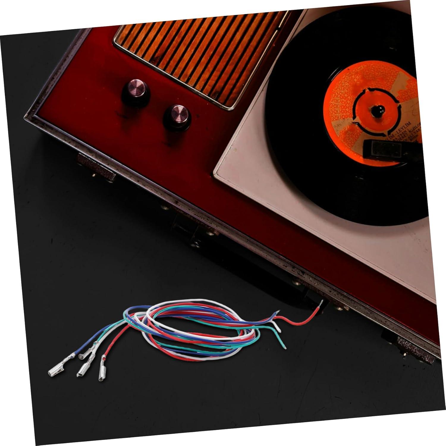 Kit de Cables de Reemplazo Estéreo VICASKY para Tocadiscos - 4 Piezas