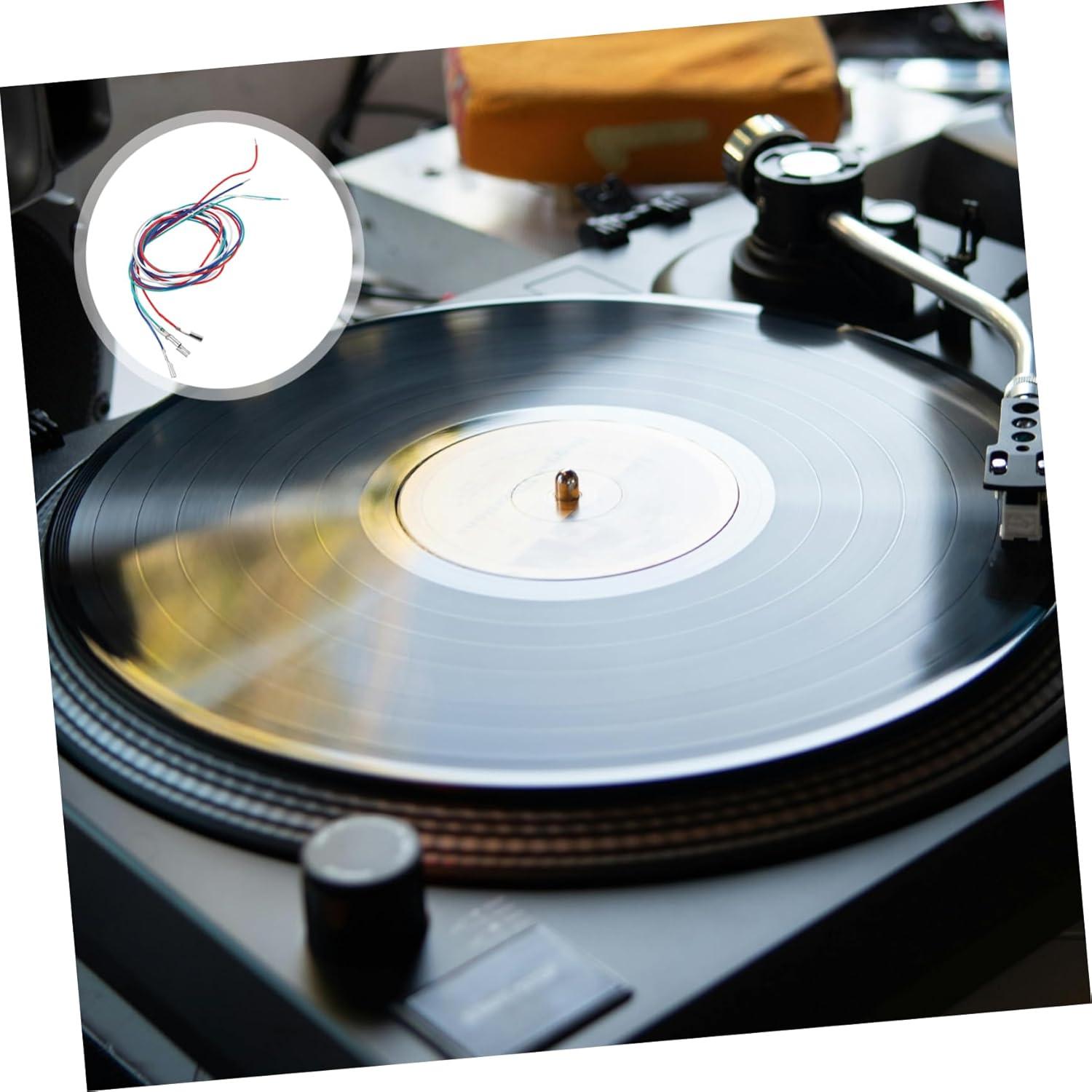 Kit de Cables de Reemplazo Estéreo VICASKY para Tocadiscos - 4 Piezas