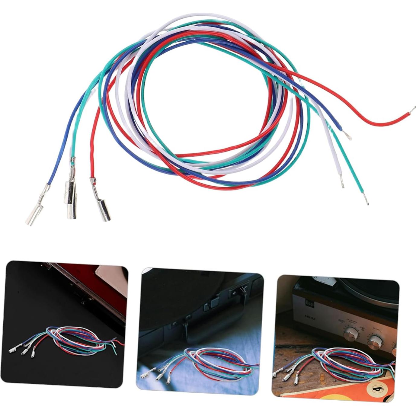 Kit de Cables de Reemplazo Estéreo VICASKY para Tocadiscos - 4 Piezas