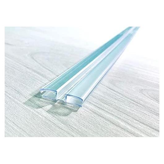 Bisagra de PVC Transparente 36" para Acrílico y Plexiglás