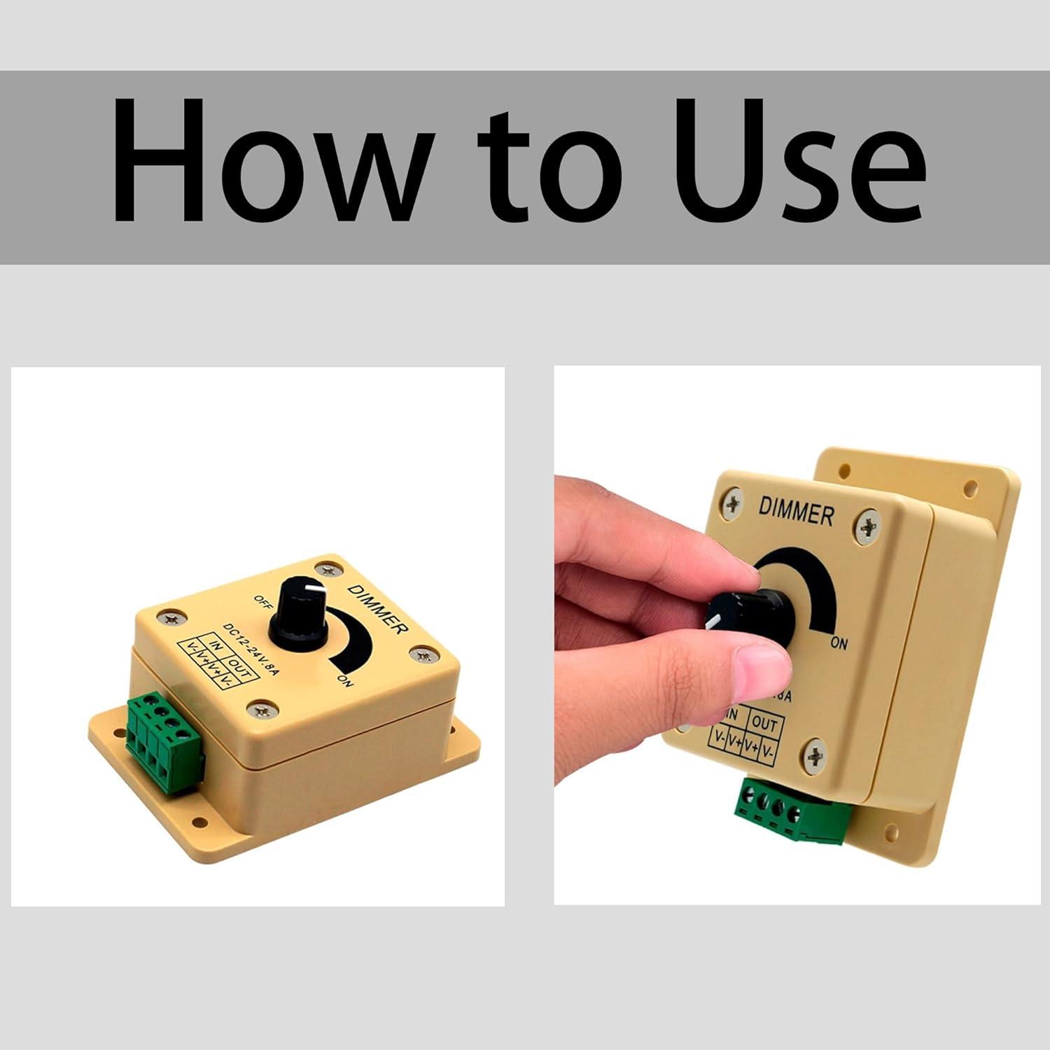 5 Piezas Perillas de Control de Potenciómetro D Tipo 6mm AUXBC Negro