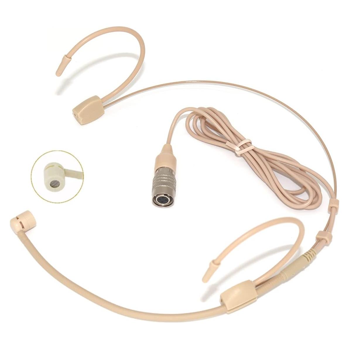 Micrófono de Auriculares Cardioide XGWTH XG-K68T Beige 1.2m