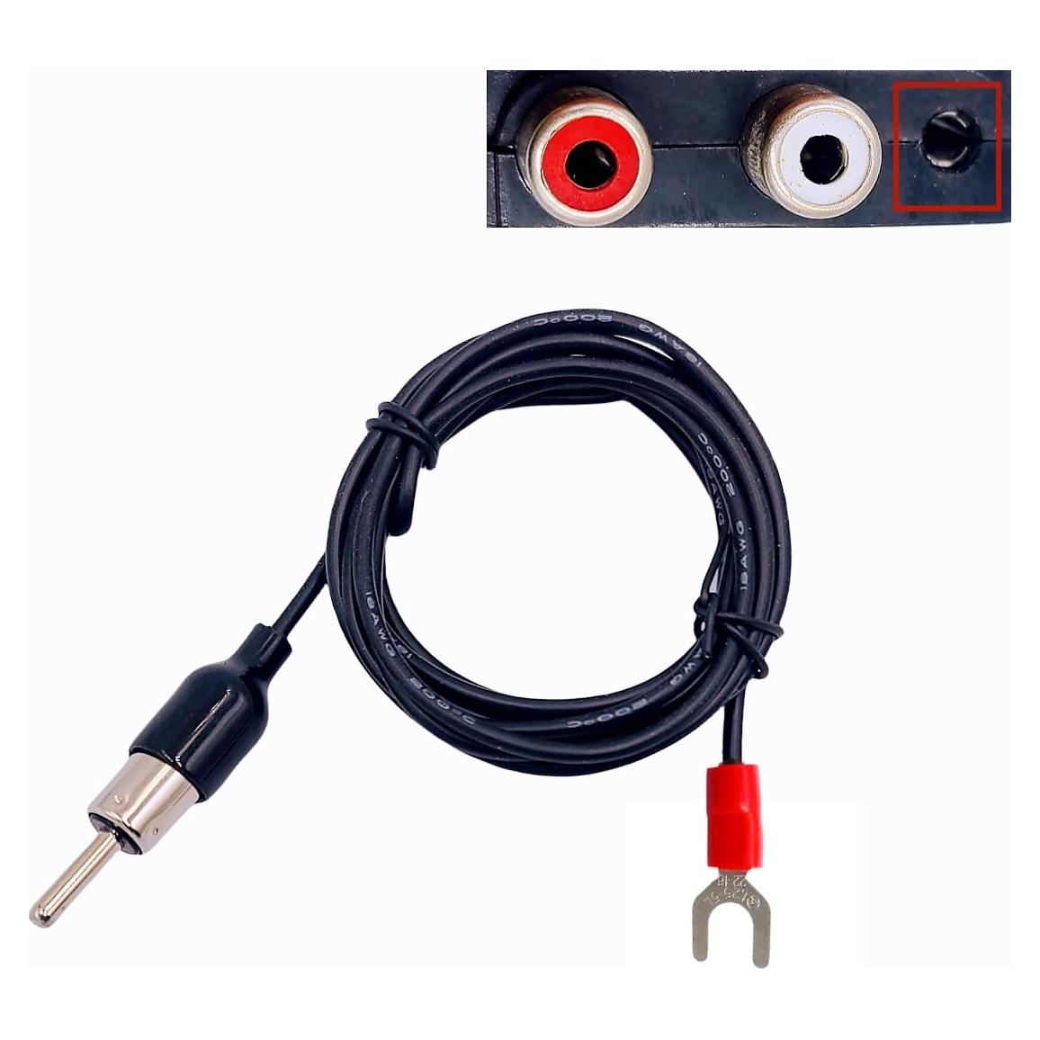 Cable de Tierra para Tocadiscos Technics 1.52m - Antizumbido