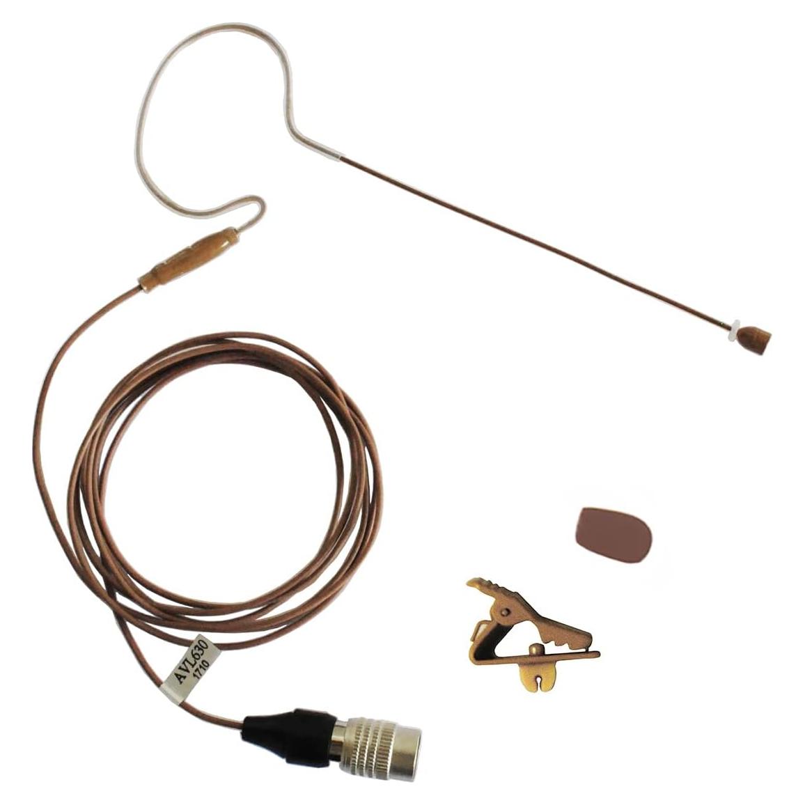 Micrófono de Auricular AV-JEFES AVL-630CC-H4P Cacao