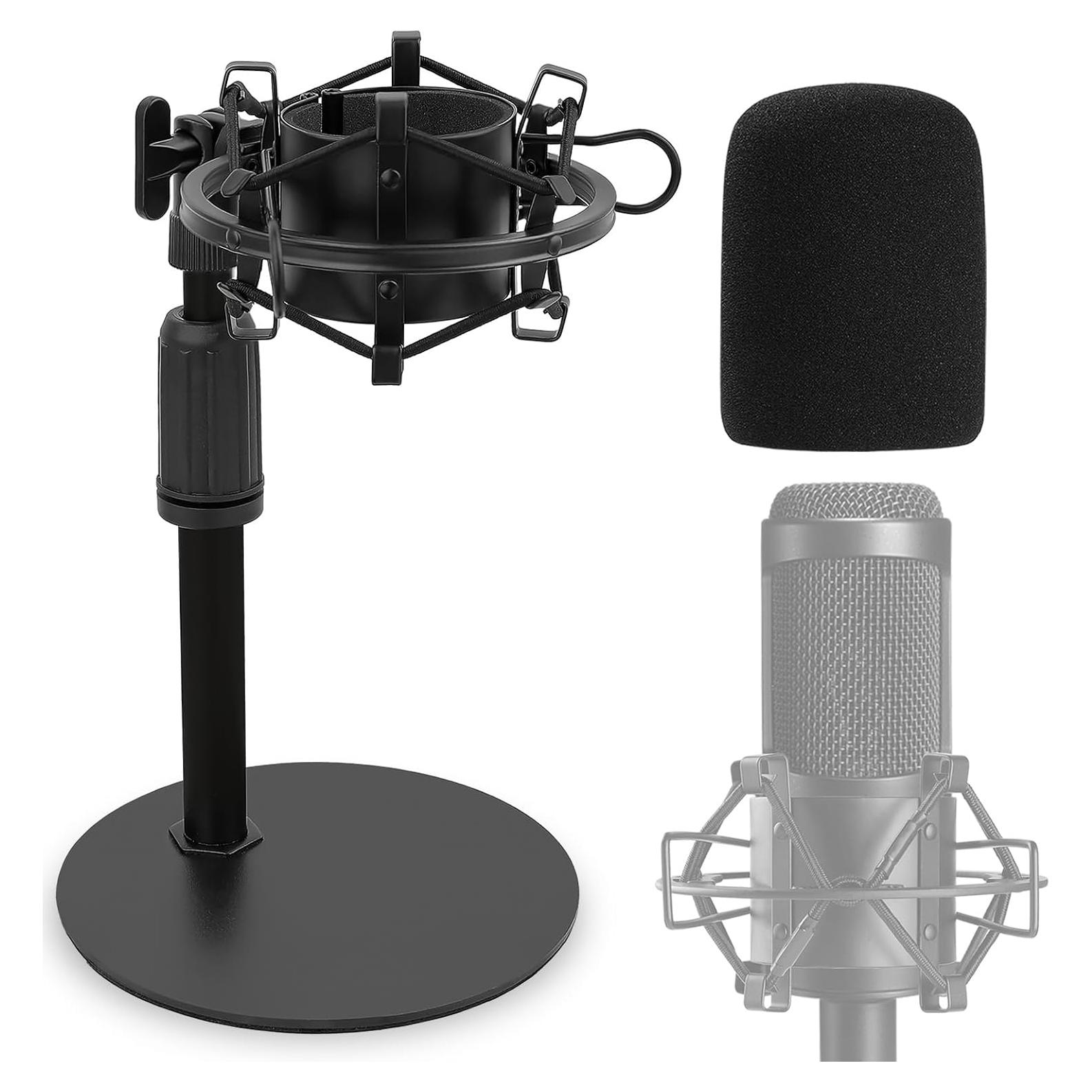 Soporte de Micrófono de Escritorio Frgyee AT2020 Ajustable