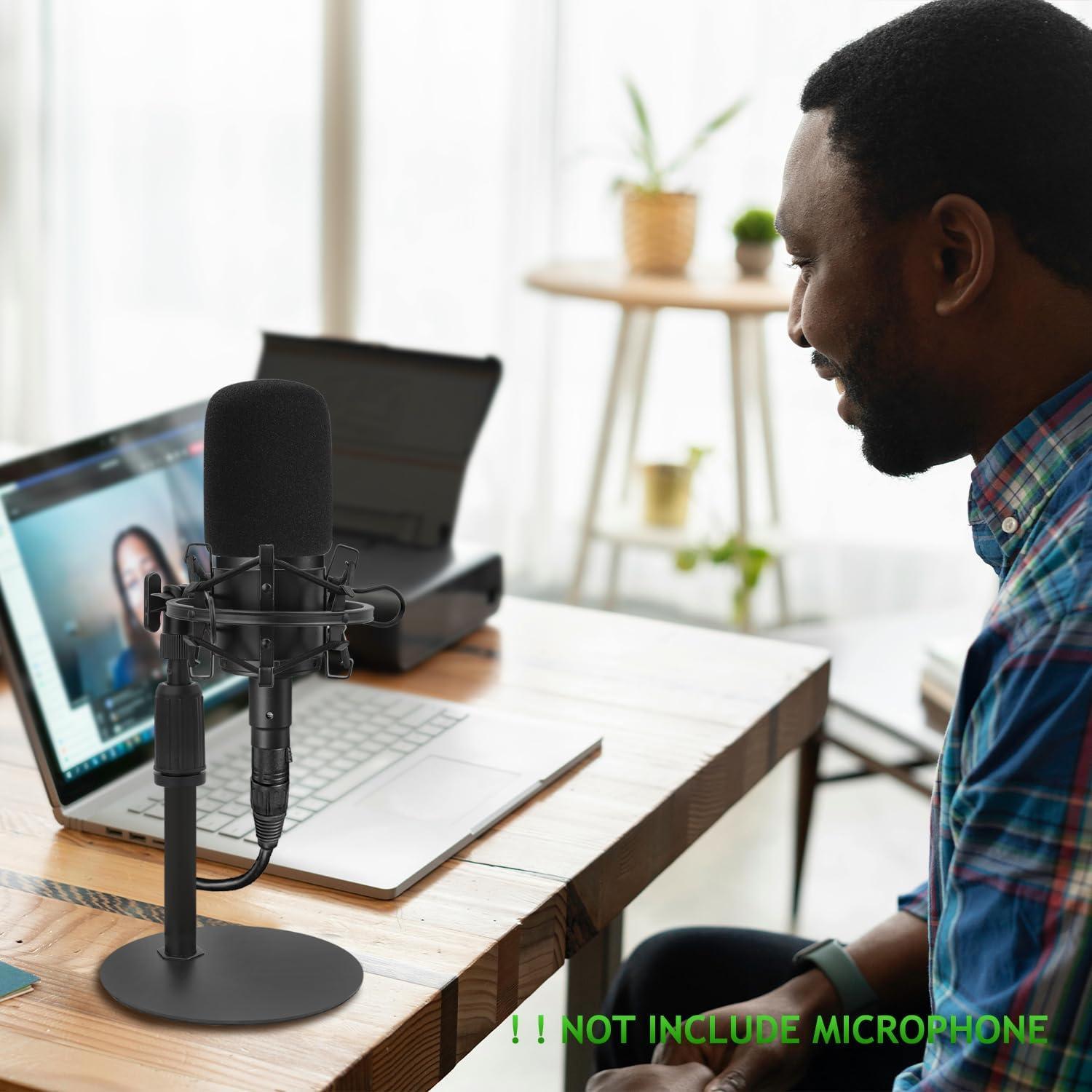 Soporte de Micrófono de Escritorio Frgyee AT2020 Ajustable