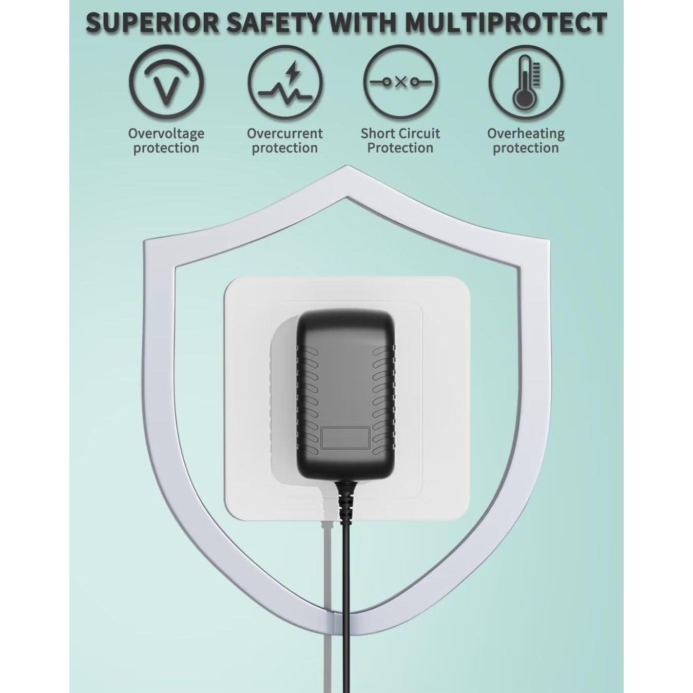 Adaptador de corriente 12V para tocadiscos Audio Technica