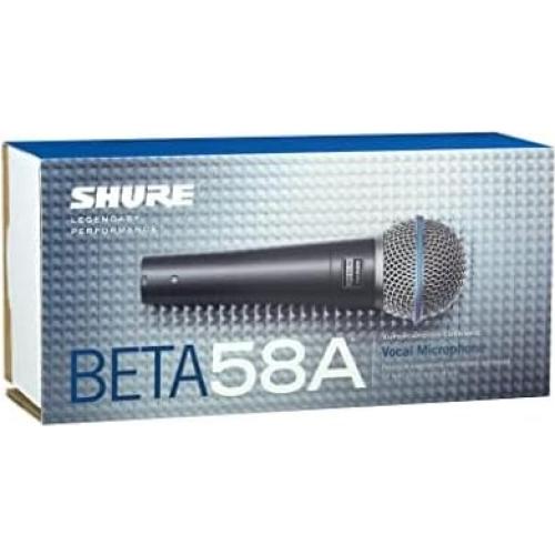 Micrófono Vocal Dinámico Shure Beta 58A - Supercardioide