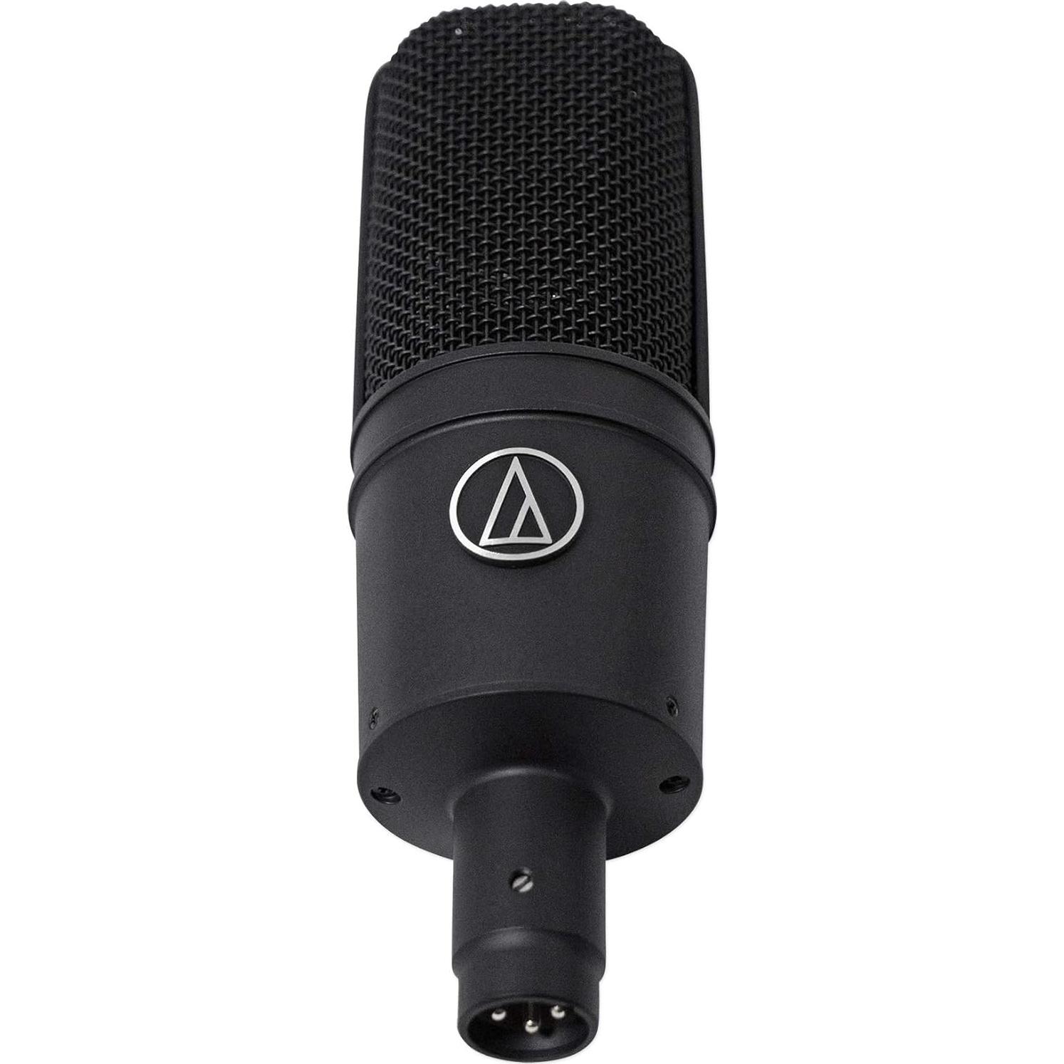 Micrófono de Condensador Audio-Technica AT4033A + Soporte + Auriculares PRO-M50