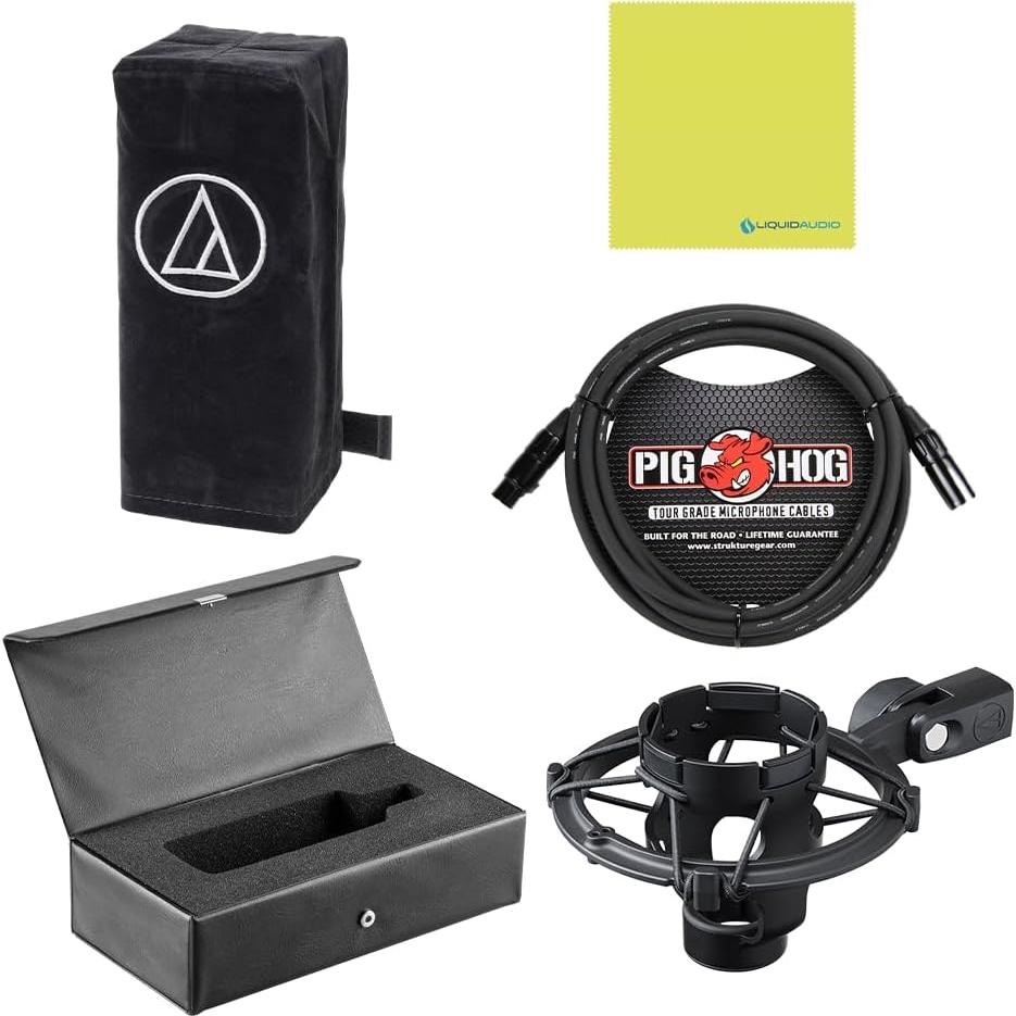 Paquete Micrófono Condensador Cardioide Audio Technica AT4040