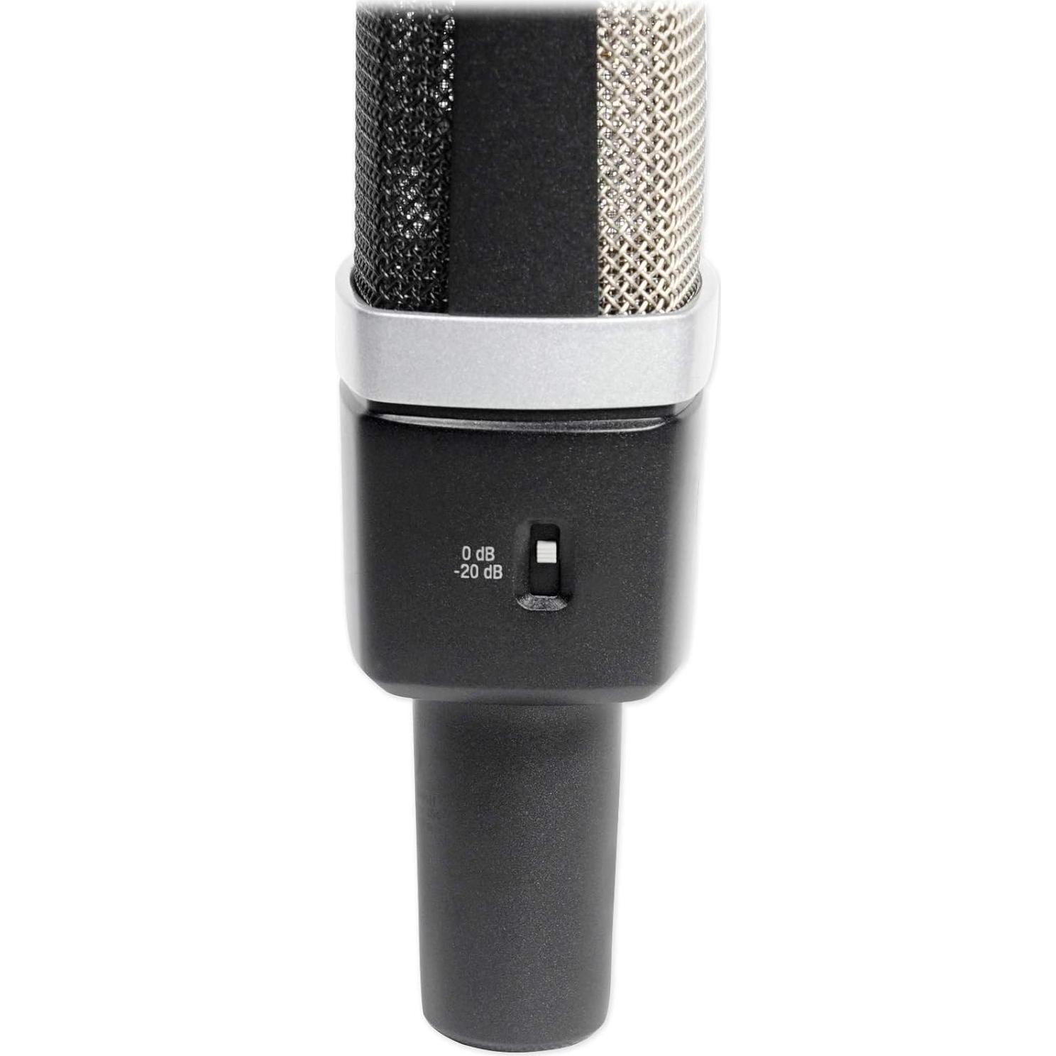 Micrófono de Condensador AKG C214 + Auriculares ATH-M30X + Escudo