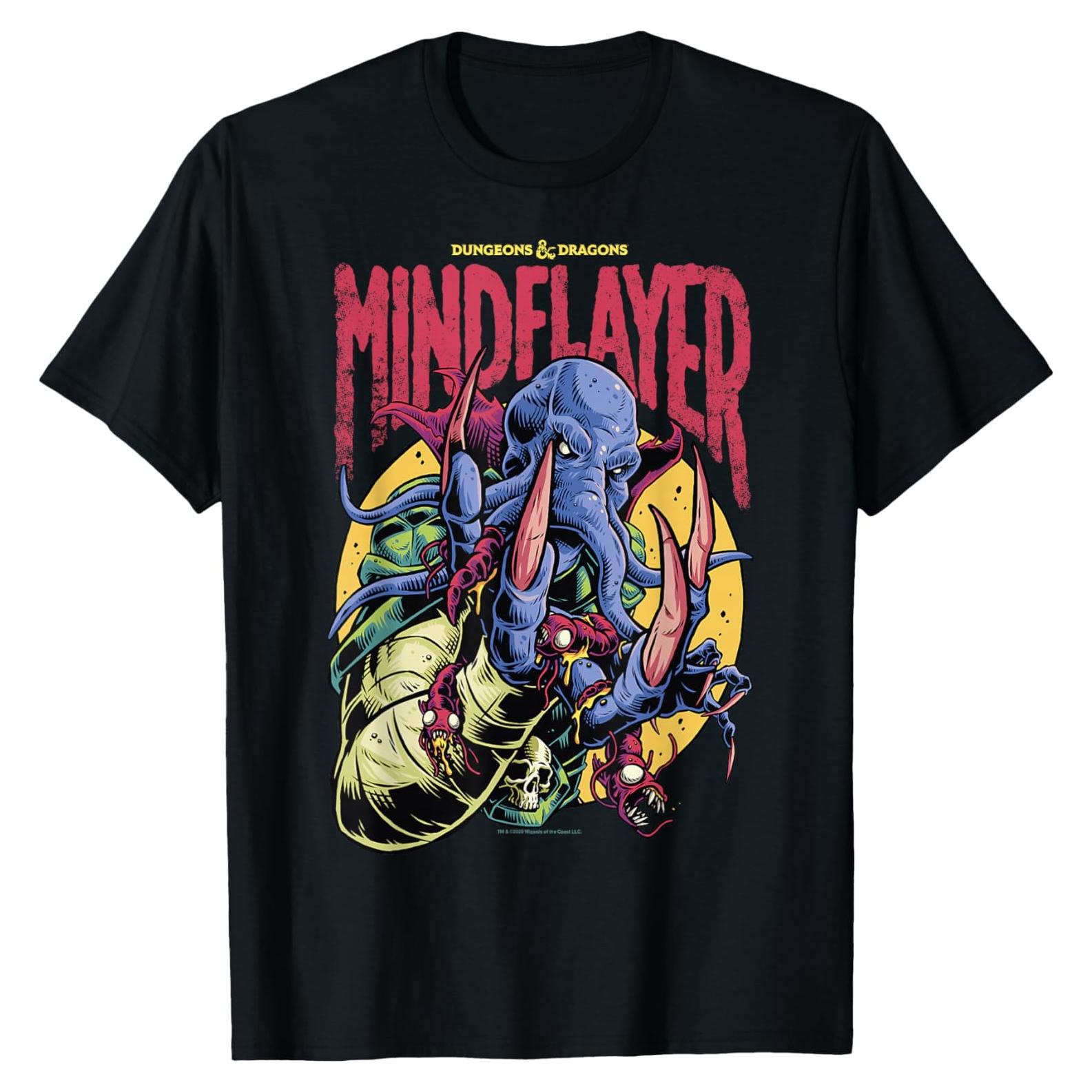Camiseta gráfica unisex Dungeons & Dragons Mindflayer