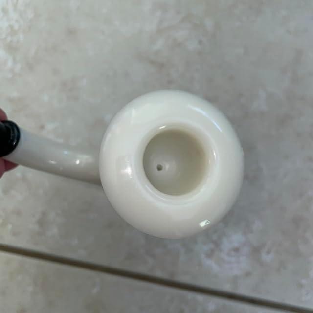 Pipa Sherlock Holmes de Plástico Marfil - Morris Costumes