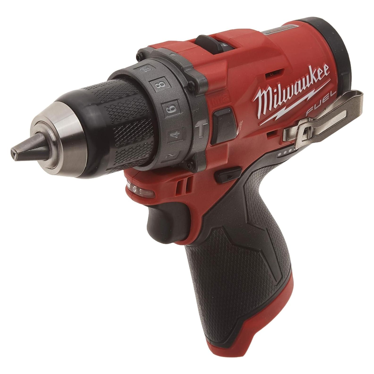 Taladro de Percusión Milwaukee M12 Fuel 12V 1/2" 147.42 Nm