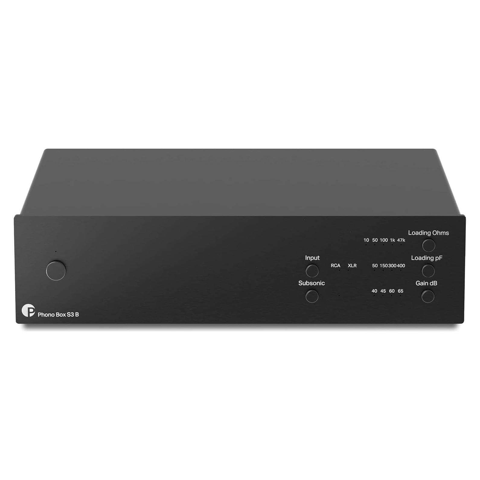 Preamplificador de Phono Pro-Ject Phono Box S3 B Negro