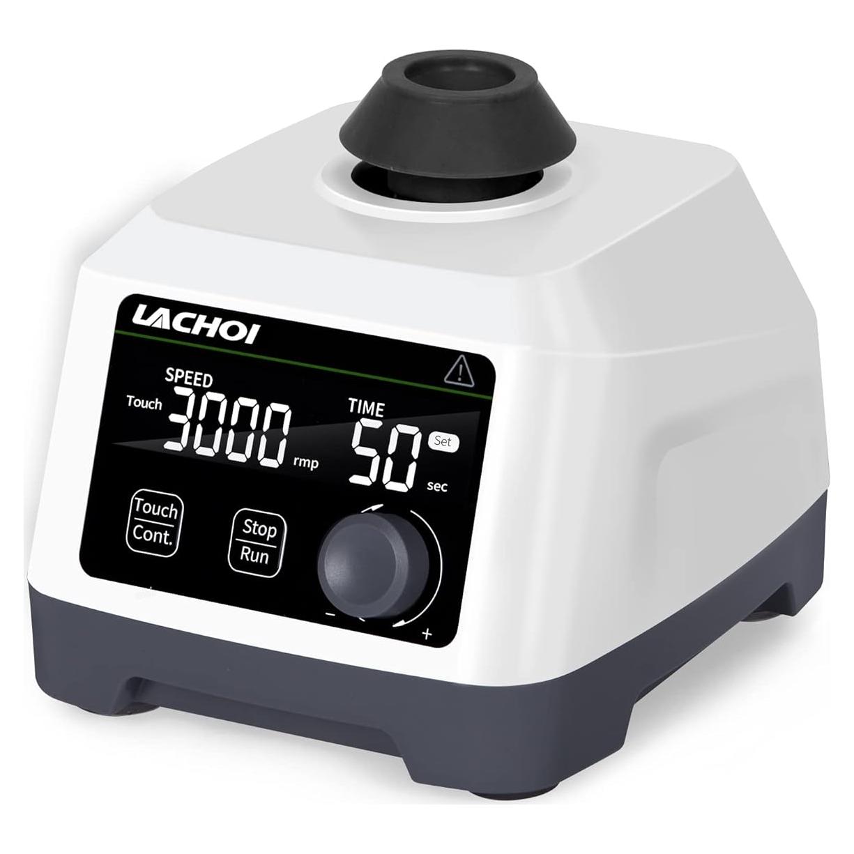 Mezclador Vortex LACHOI 100-3000rpm Pantalla LCD Táctil