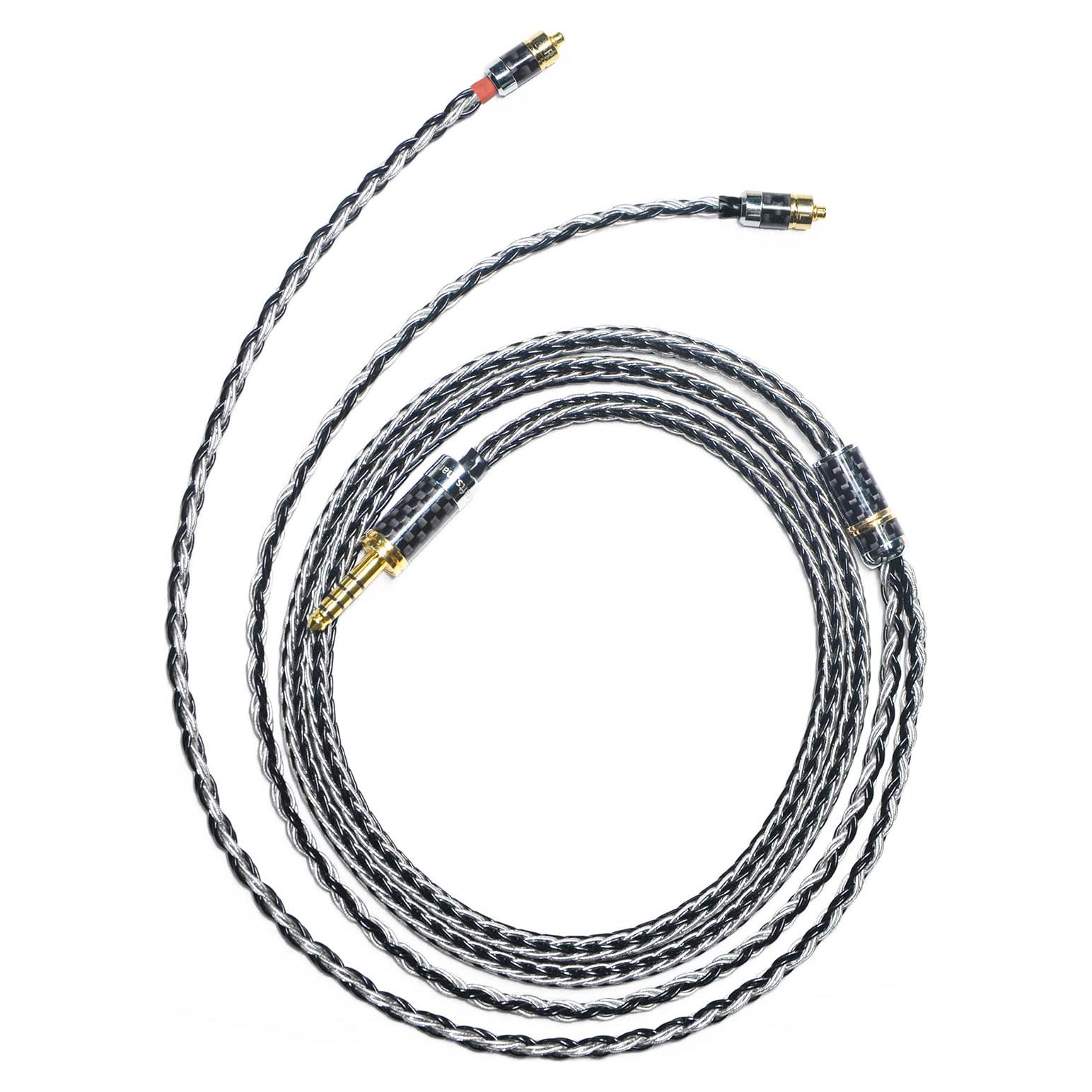 Cable de Reemplazo GUCraftsman 1.2m Cobre Cristalino 7N Plata 3.5mm