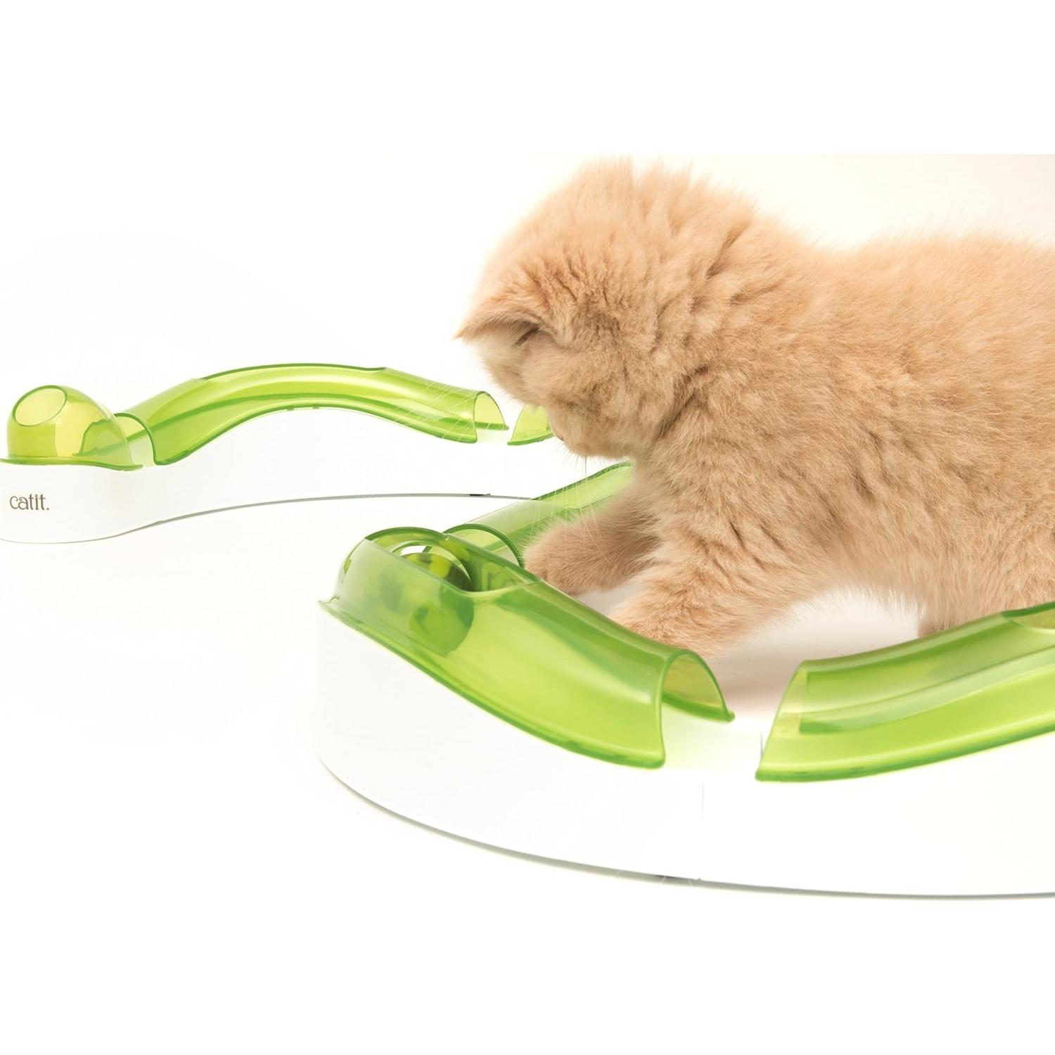 Juguete Interactivo para Gatos Catit Senses 2.0 Super Circuit 12 Piezas