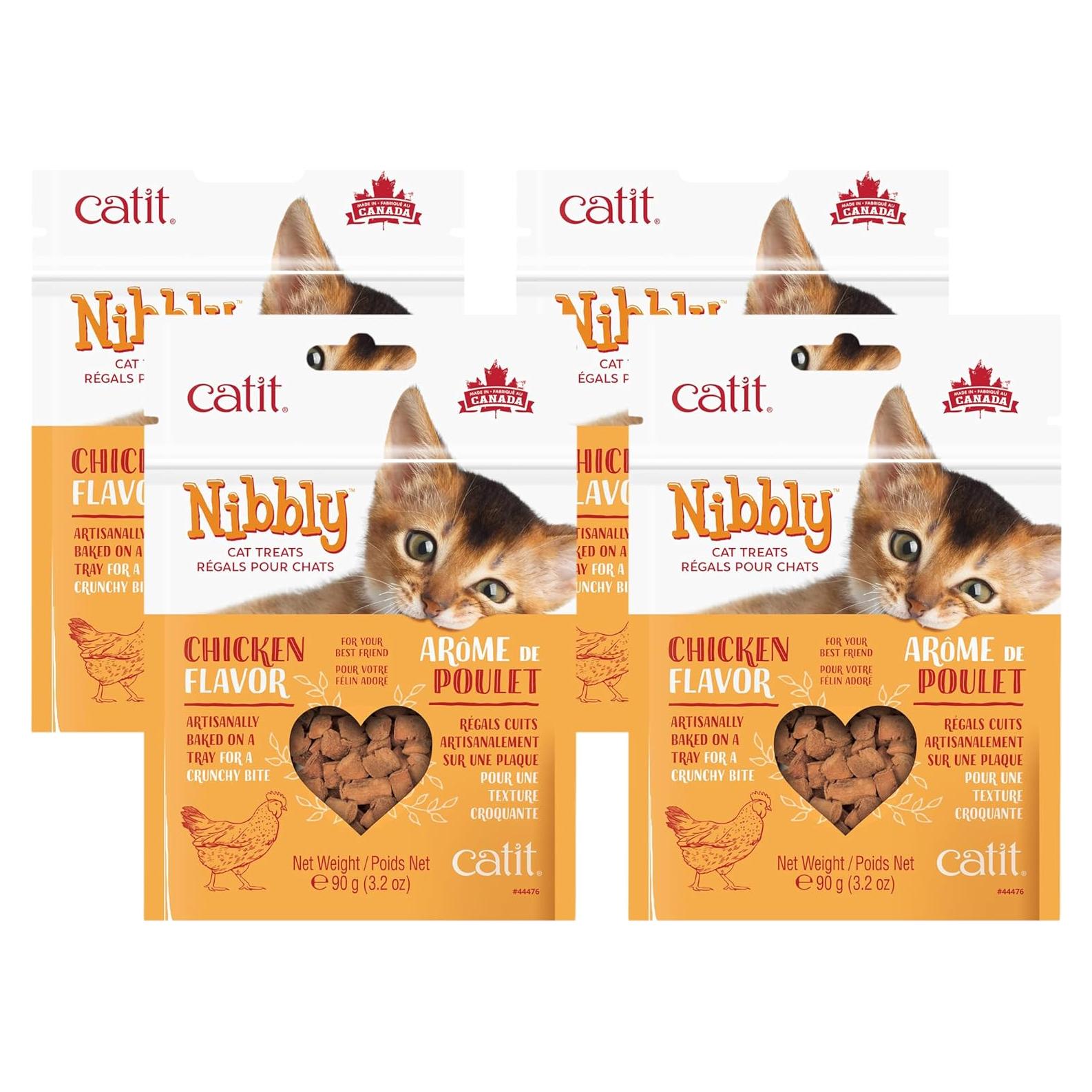 Galletas Crujientes para Gatos Catit Nibbly Pollo 89.78g