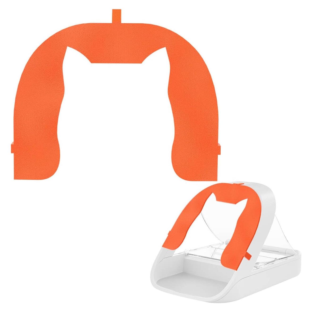 Cubierta Frontal para Comedero Automático de Microchip GUSUCIN - Naranja
