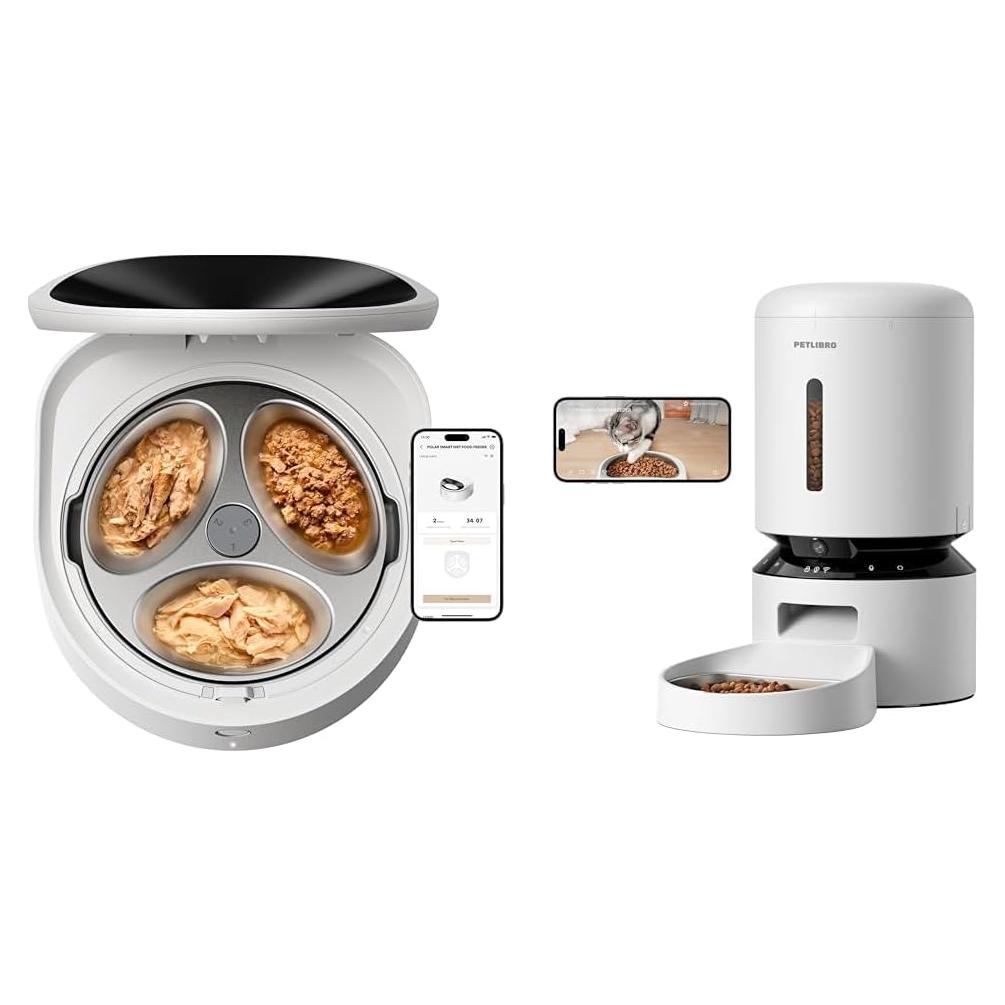 Comedero Automático para Gatos PETLIBRO con Cámara HD y Enfriamiento