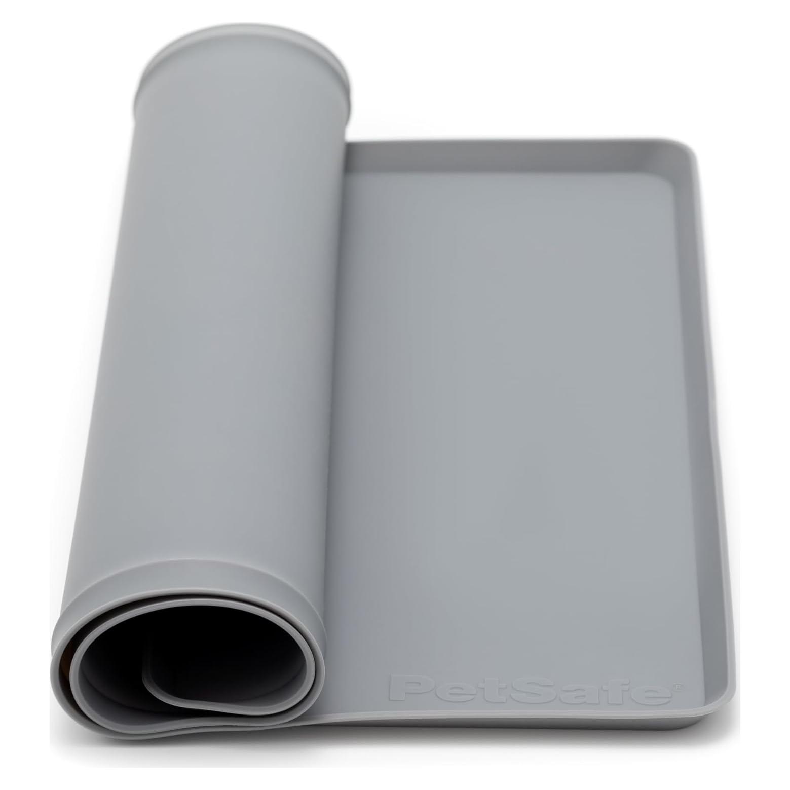 Alfombrilla para Comedero PetSafe 66x41cm Antideslizante Silicona