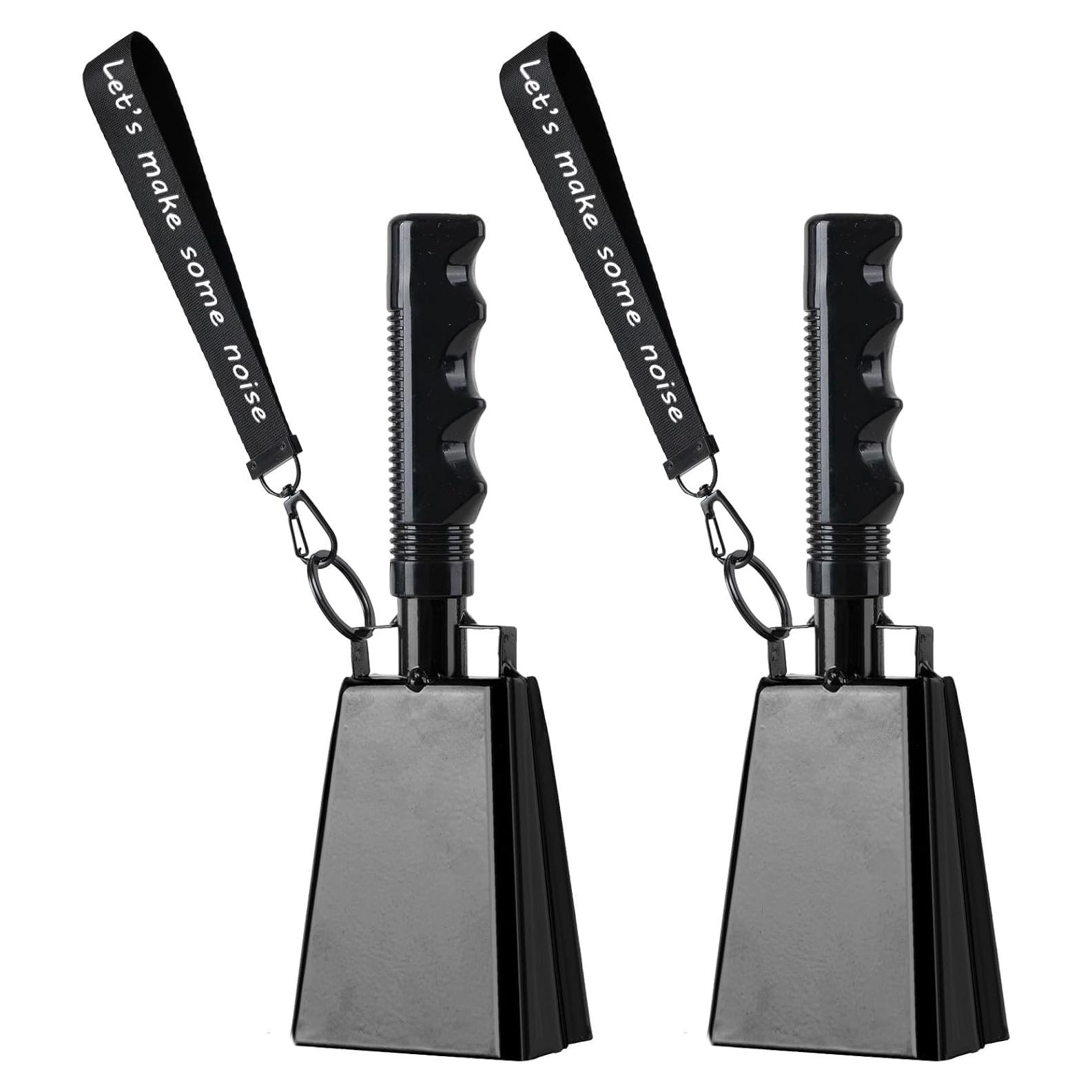 Campanas de Vaca Musfunny 20 cm - 2 Pcs para Eventos Deportivos