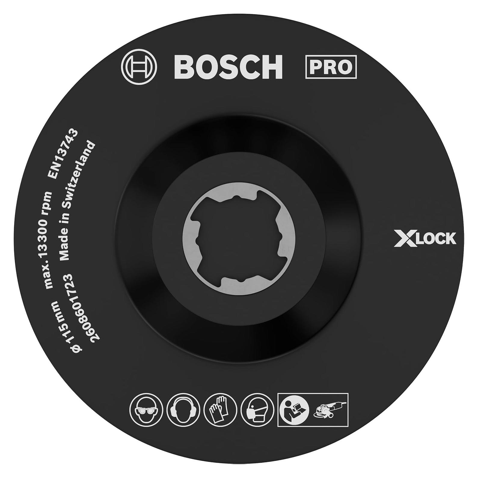 Placa de soporte Bosch Professional 2608601723 Ø 115 mm X-Lock