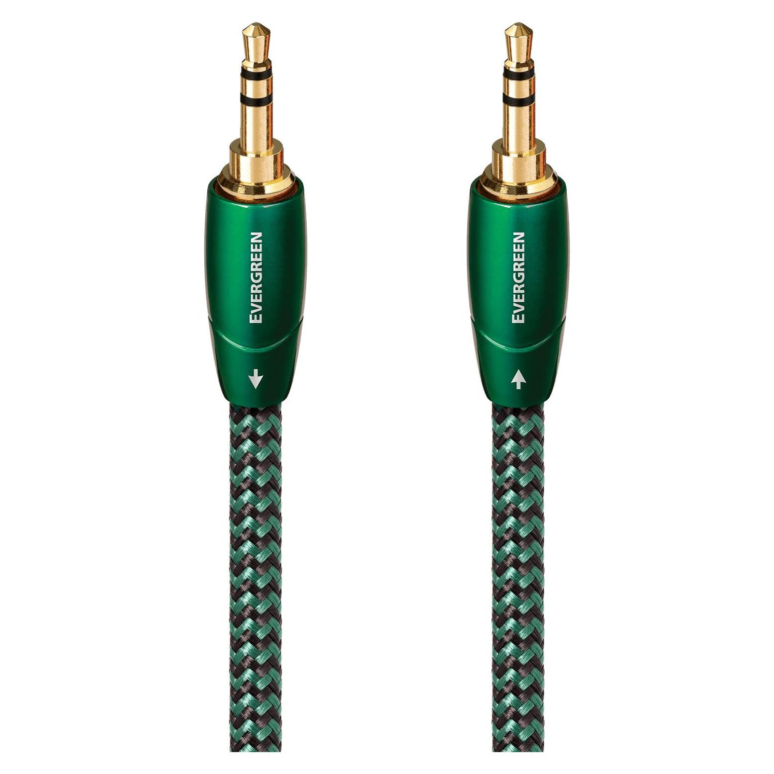 Cable Auxiliar AudioQuest Evergreen 3.5mm Macho a Macho 0.6m